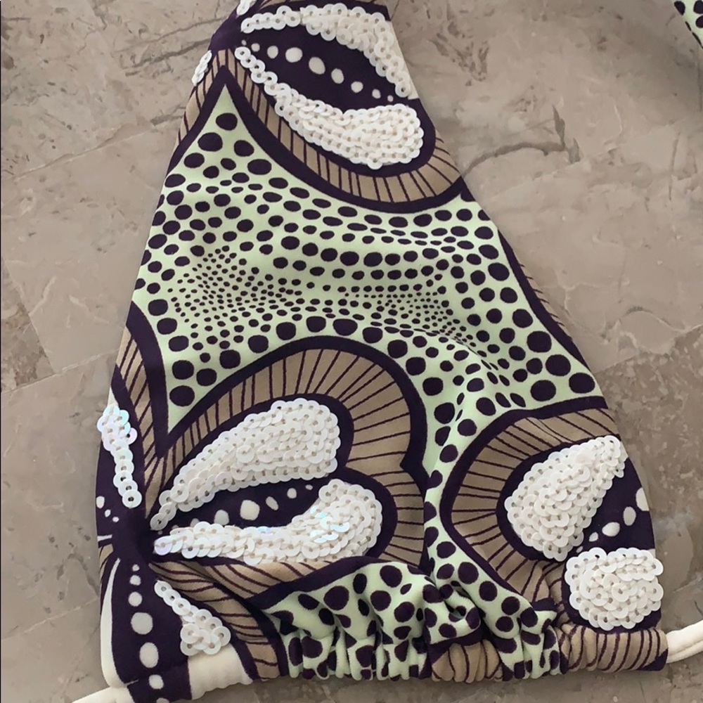 Vix Bikini With Sequence And Flower Print - image 2